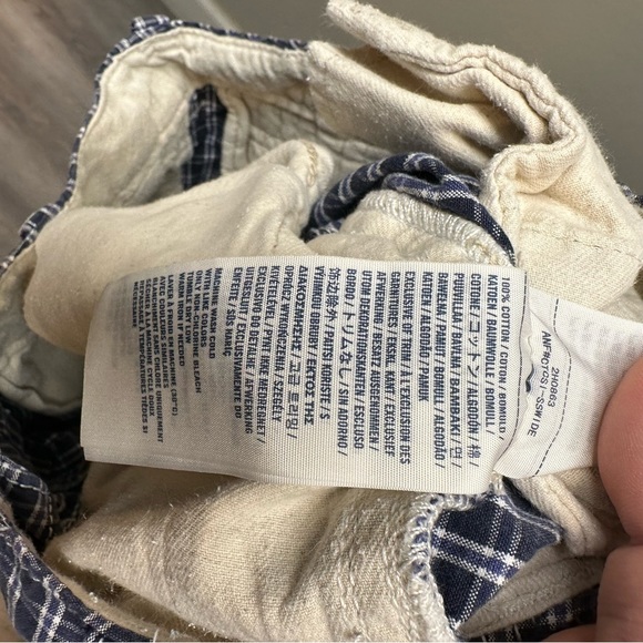 Abercrombie Kids Plaid Shorts Size 10 - Picture 8 of 8